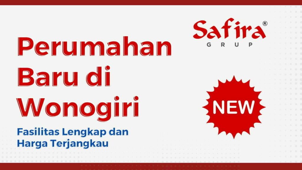 perumahan baru di wonogiri